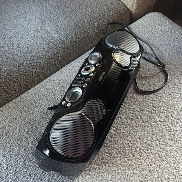 Vintgage Philips AZ2045 Black CD Soundmachine Digital Equalizer cassette player - Picture 4 of 15